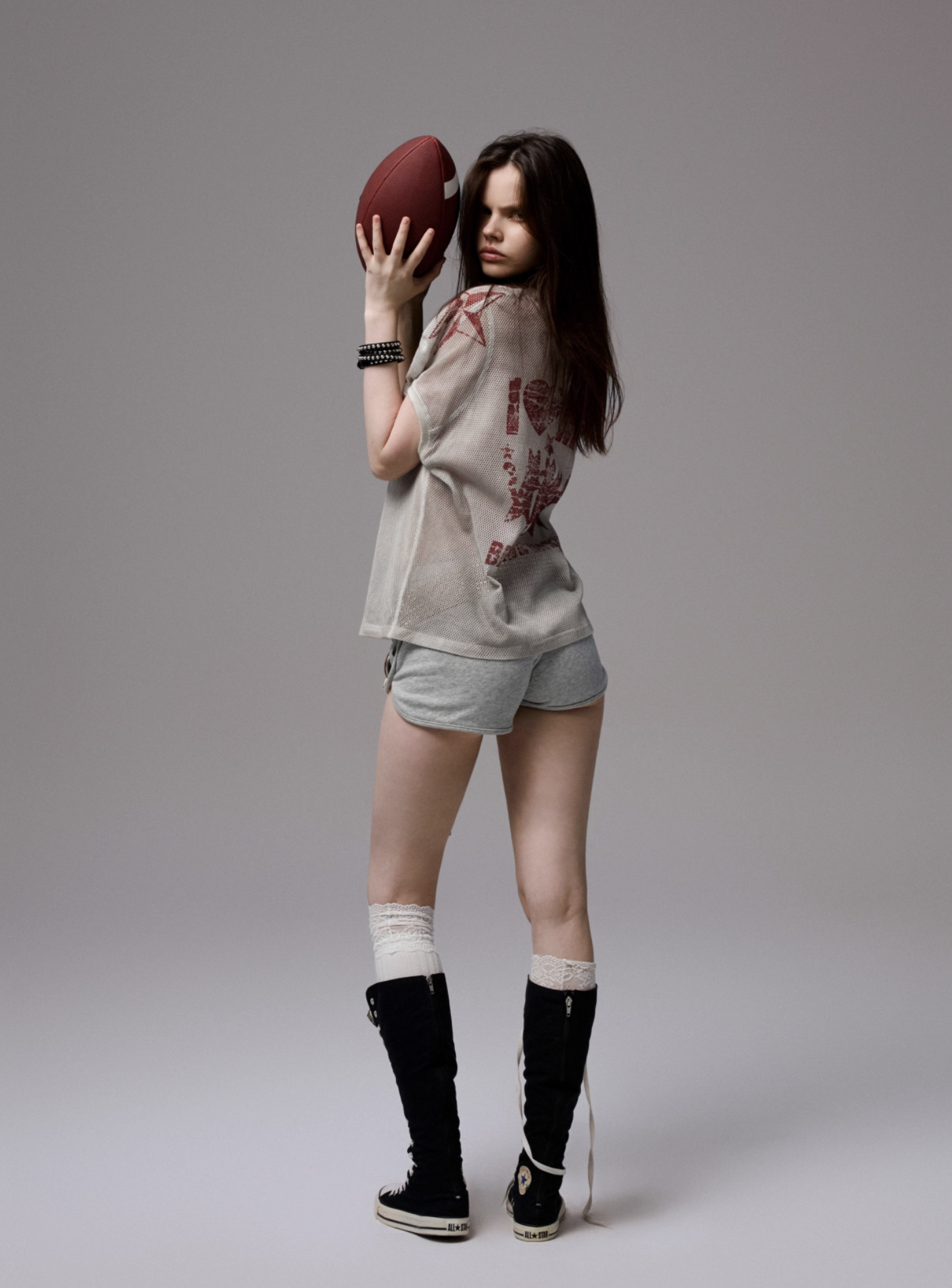 IN STOCK ♱ VINTAGE PRINTED RUGBY JERSEY TOP - 2colors - Image 20