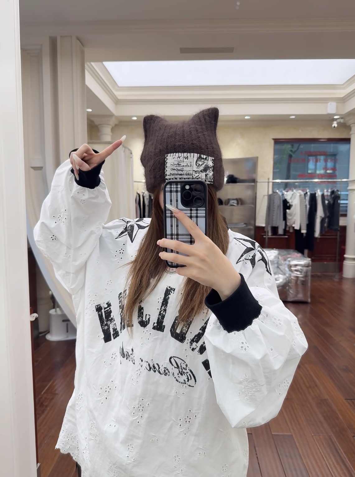 IN STOCK ♱ VINTAGE V-NECK JERSEY TOP - 4colors - Image 12