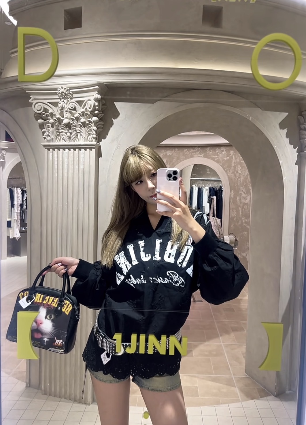 IN STOCK ♱ VINTAGE V-NECK JERSEY TOP - 4colors - Image 13