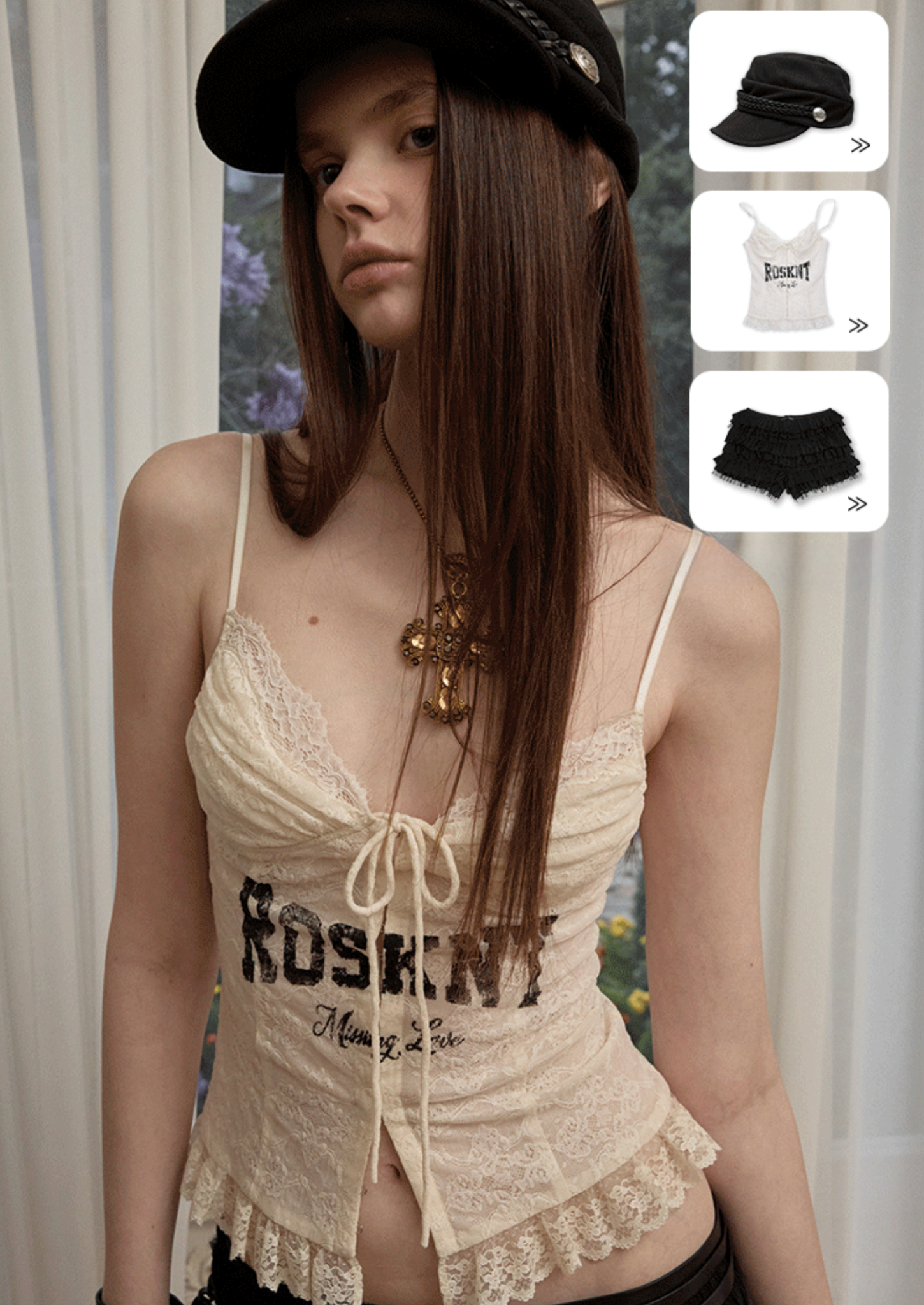 ♱ LACE TIERED CAKE SHORTS - 2colors ♱ PRE-ORDER 10 DAYS - Image 21