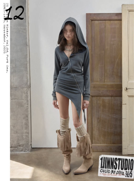 Alternative view of IN STOCK ♱ MORAY HOODIE DRESS ♱ 2colors