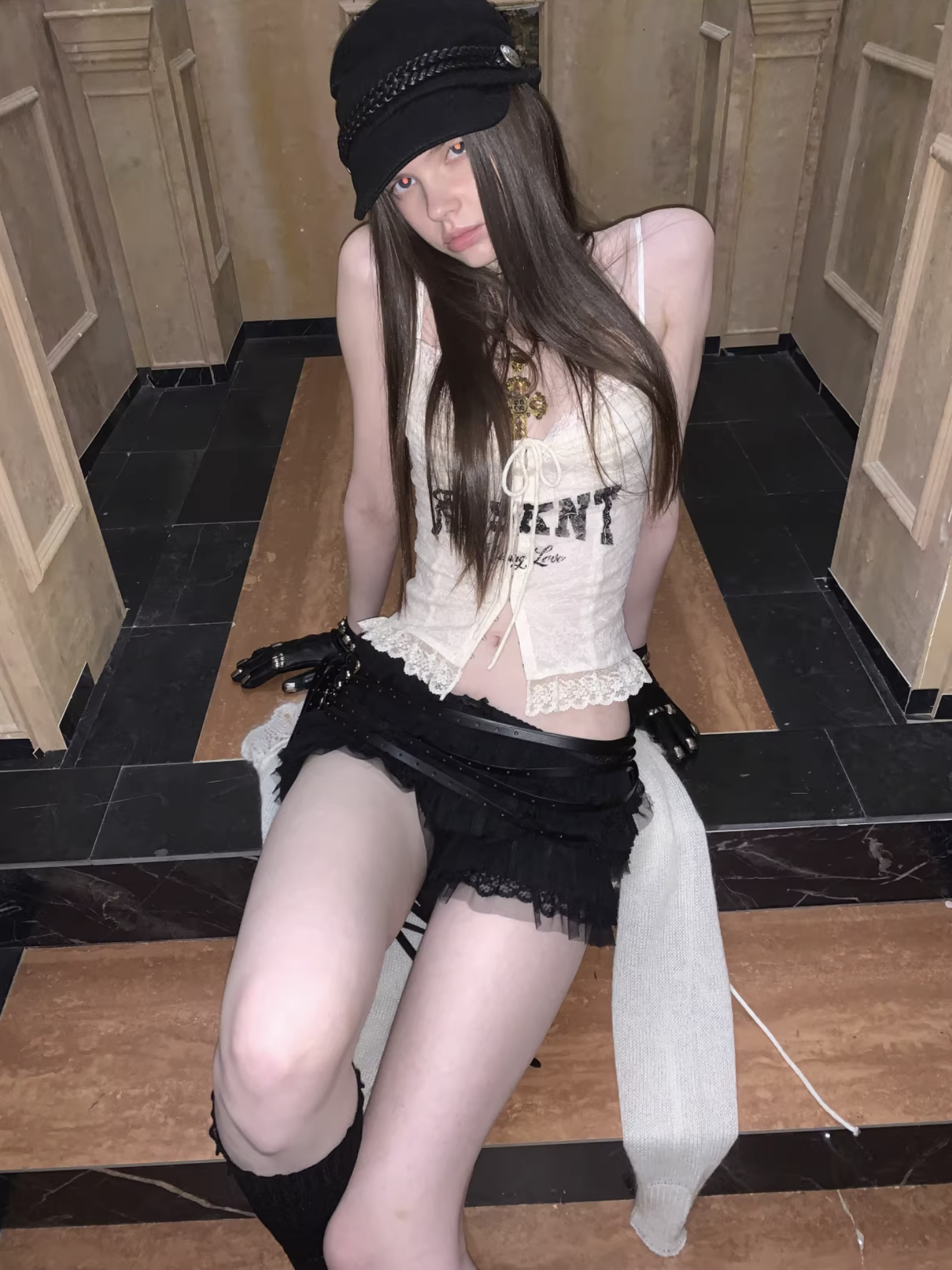 ♱ LACE TIERED CAKE SHORTS - 2colors ♱ PRE-ORDER 10 DAYS - Image 25