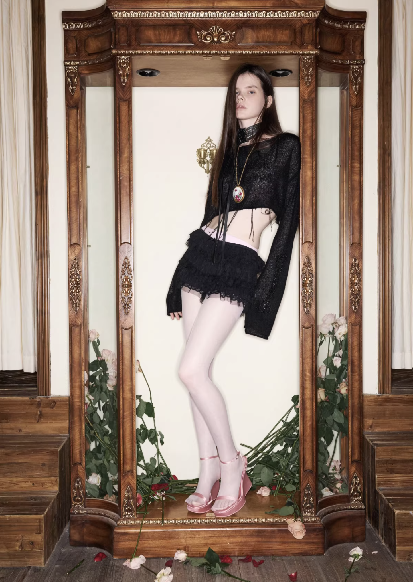 ♱ LACE TIERED CAKE SHORTS - 2colors ♱ PRE-ORDER 10 DAYS - Image 32