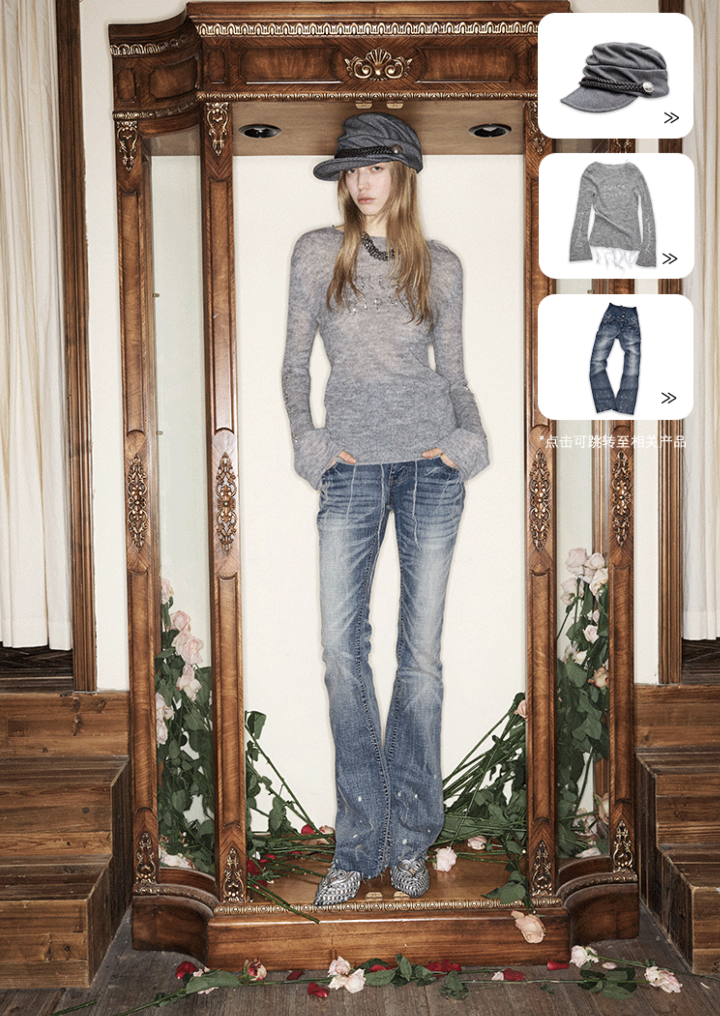 ♱ SEQUIN SHEER KNIT TOP - 3colors ♱ PRE-ORDER 10 DAYS - Image 3