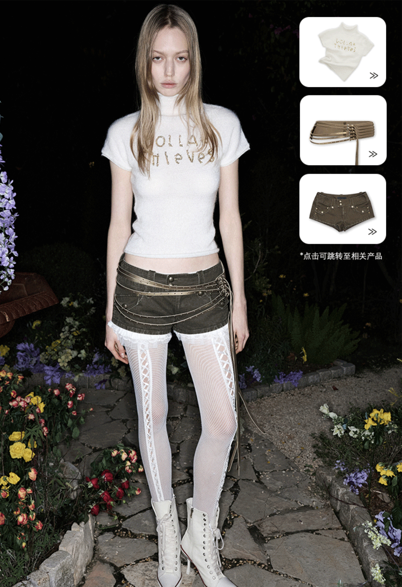 ♱ LACE TIERED CAKE SHORTS - 2colors ♱ PRE-ORDER 10 DAYS - Image 14