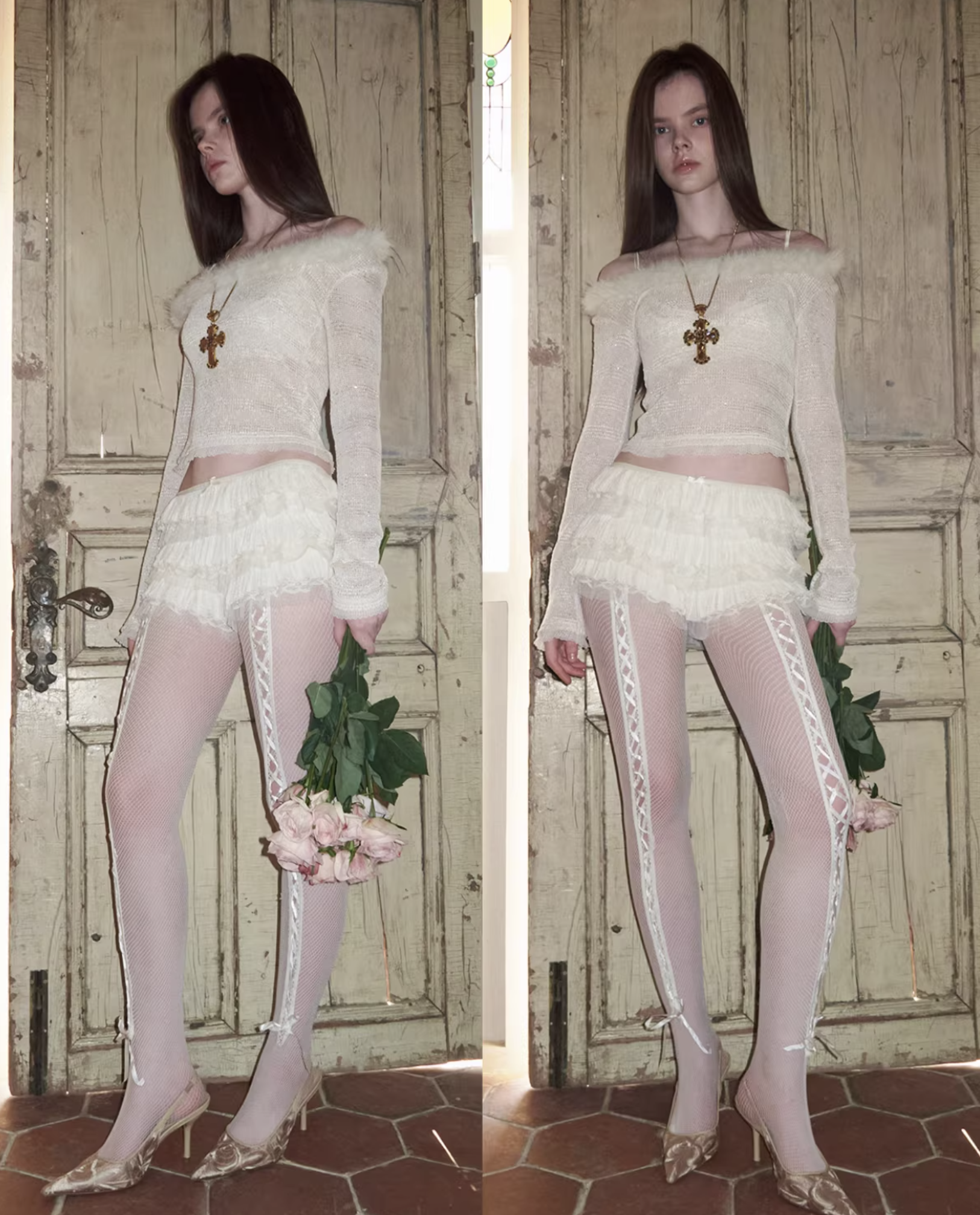 ♱ LACE TIERED CAKE SHORTS - 2colors ♱ PRE-ORDER 10 DAYS - Image 8