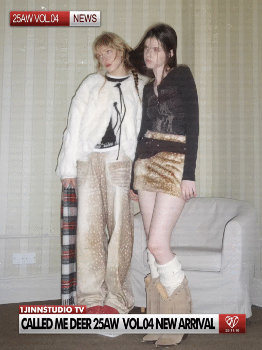 Alternative view of IN STOCK ♱ BAMBI FLUFFY MINI SKIRT