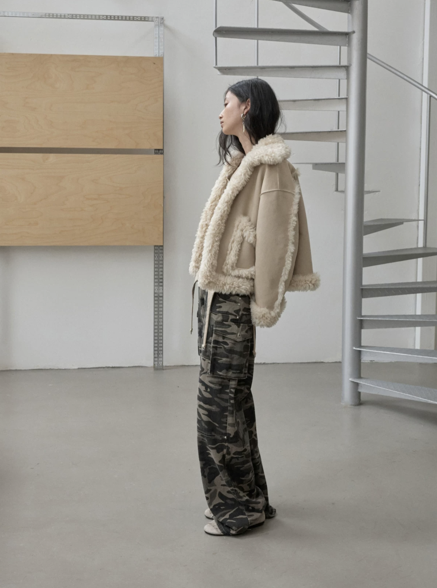 IN STOCK ♱ LUCIANA REVERSIBLE SUEDE JACKET - Can be worn on both sides! - Image 4