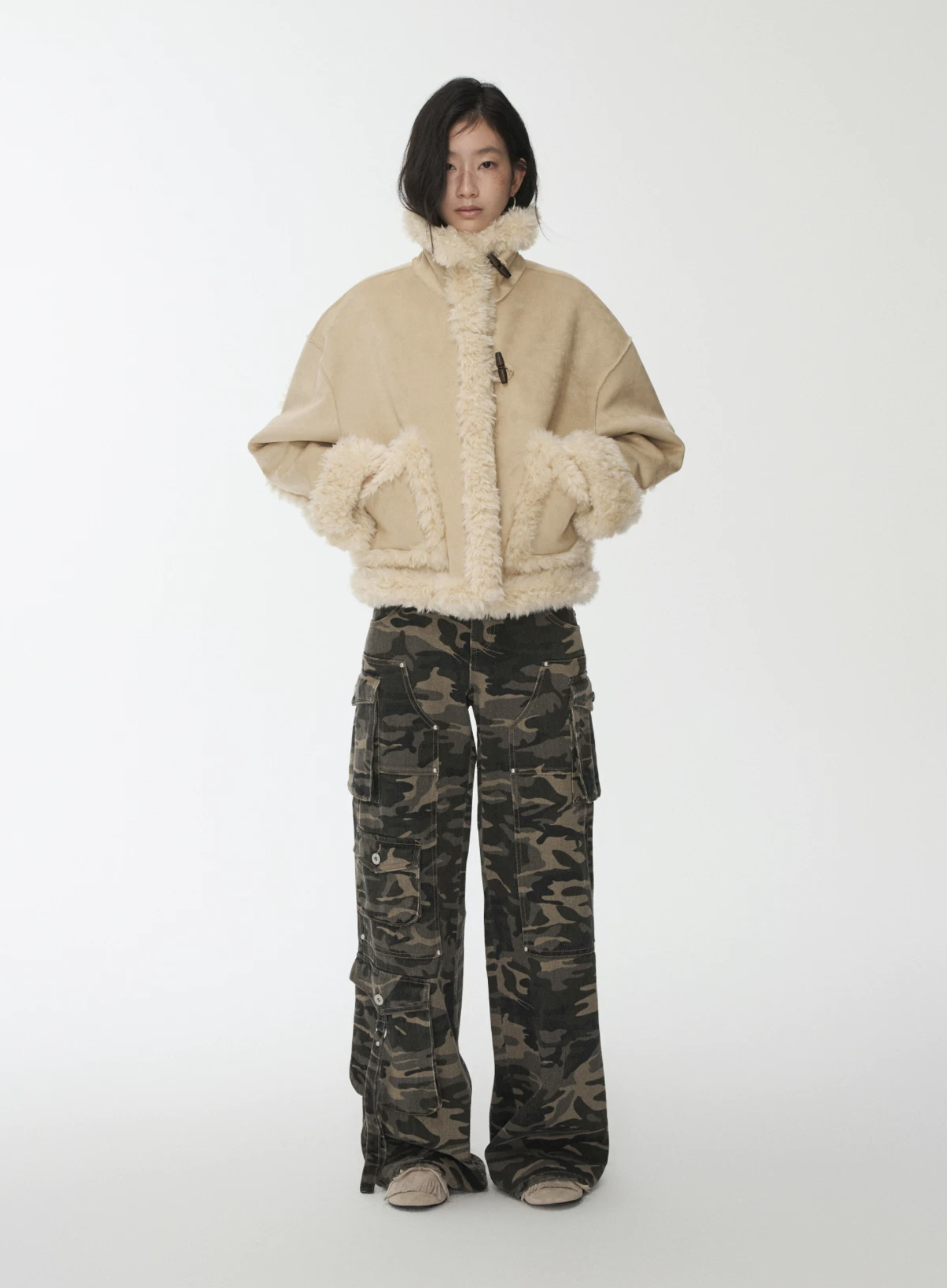 IN STOCK ♱ LUCIANA REVERSIBLE SUEDE JACKET - Can be worn on both sides! - Image 14