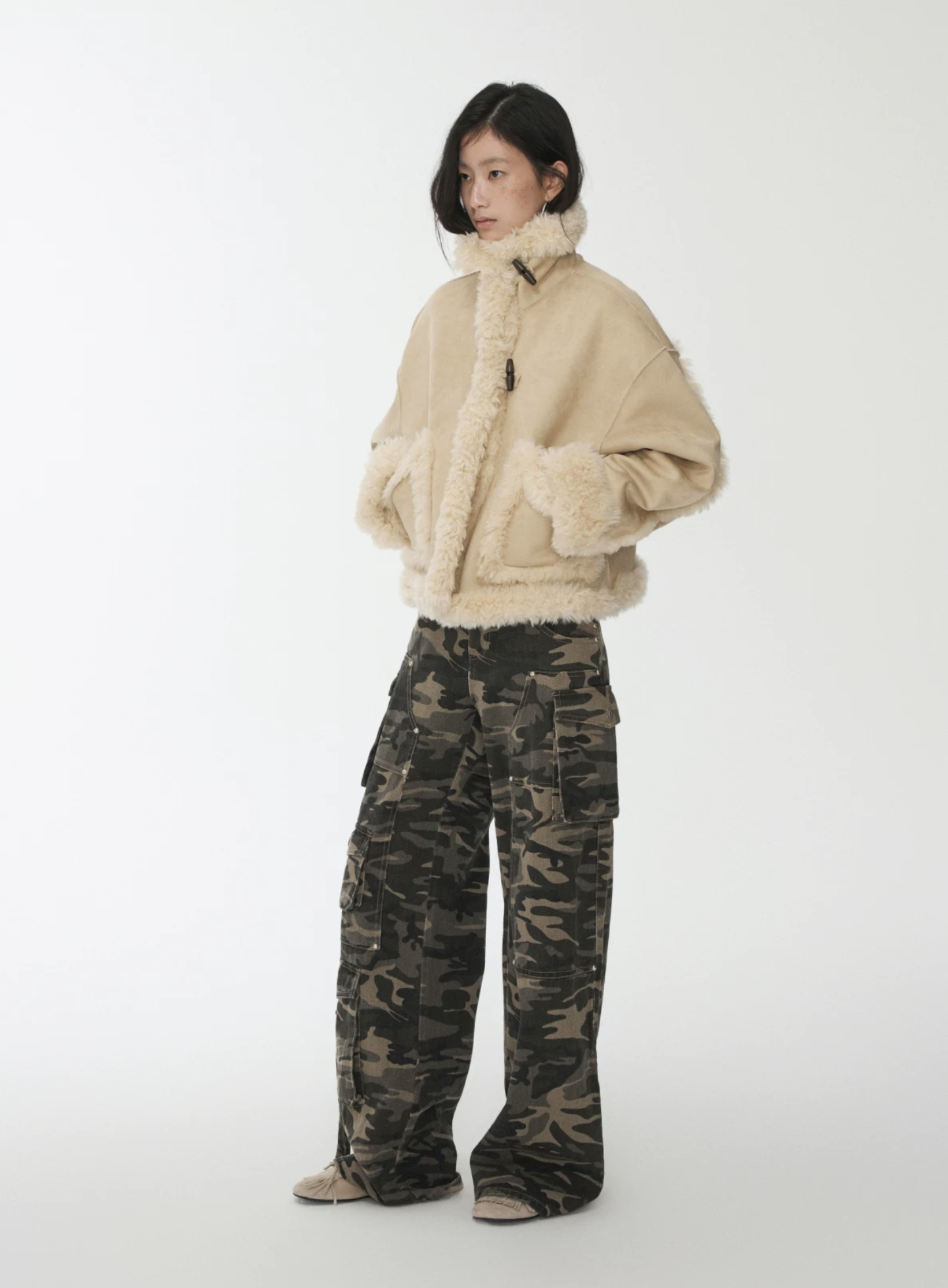 IN STOCK ♱ LUCIANA REVERSIBLE SUEDE JACKET - Can be worn on both sides! - Image 12