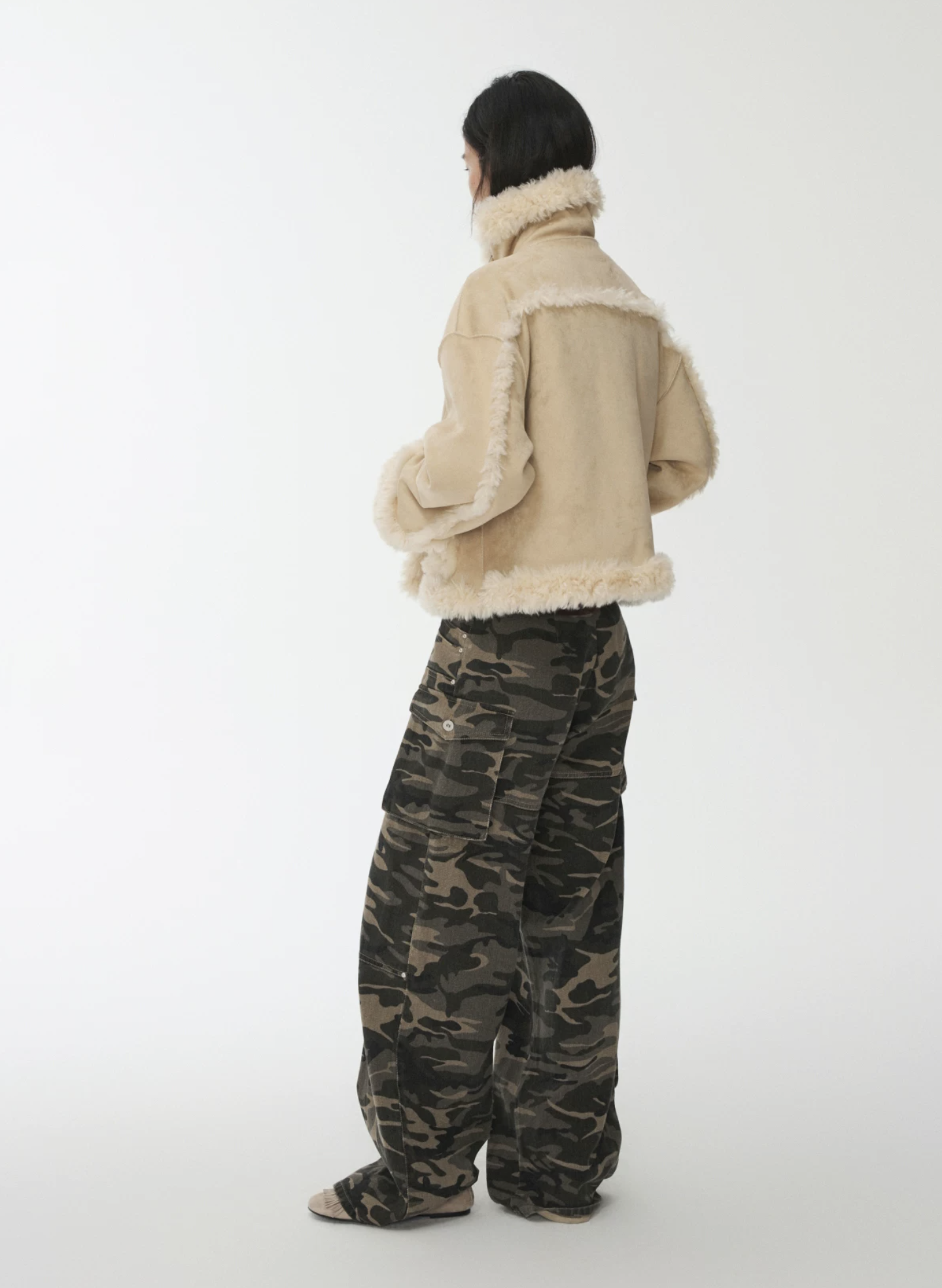 IN STOCK ♱ LUCIANA REVERSIBLE SUEDE JACKET - Can be worn on both sides! - Image 13