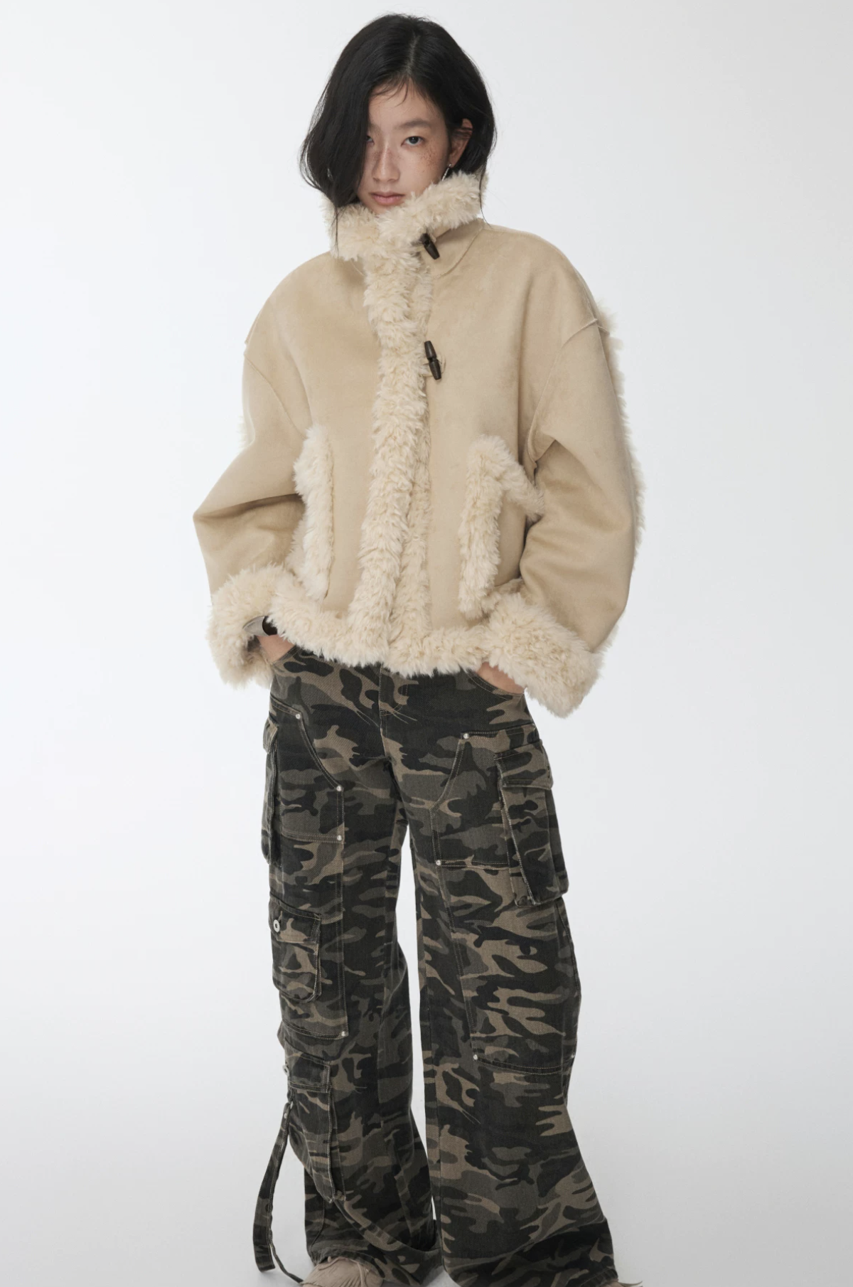 IN STOCK ♱ LUCIANA REVERSIBLE SUEDE JACKET - Can be worn on both sides! - Image 15