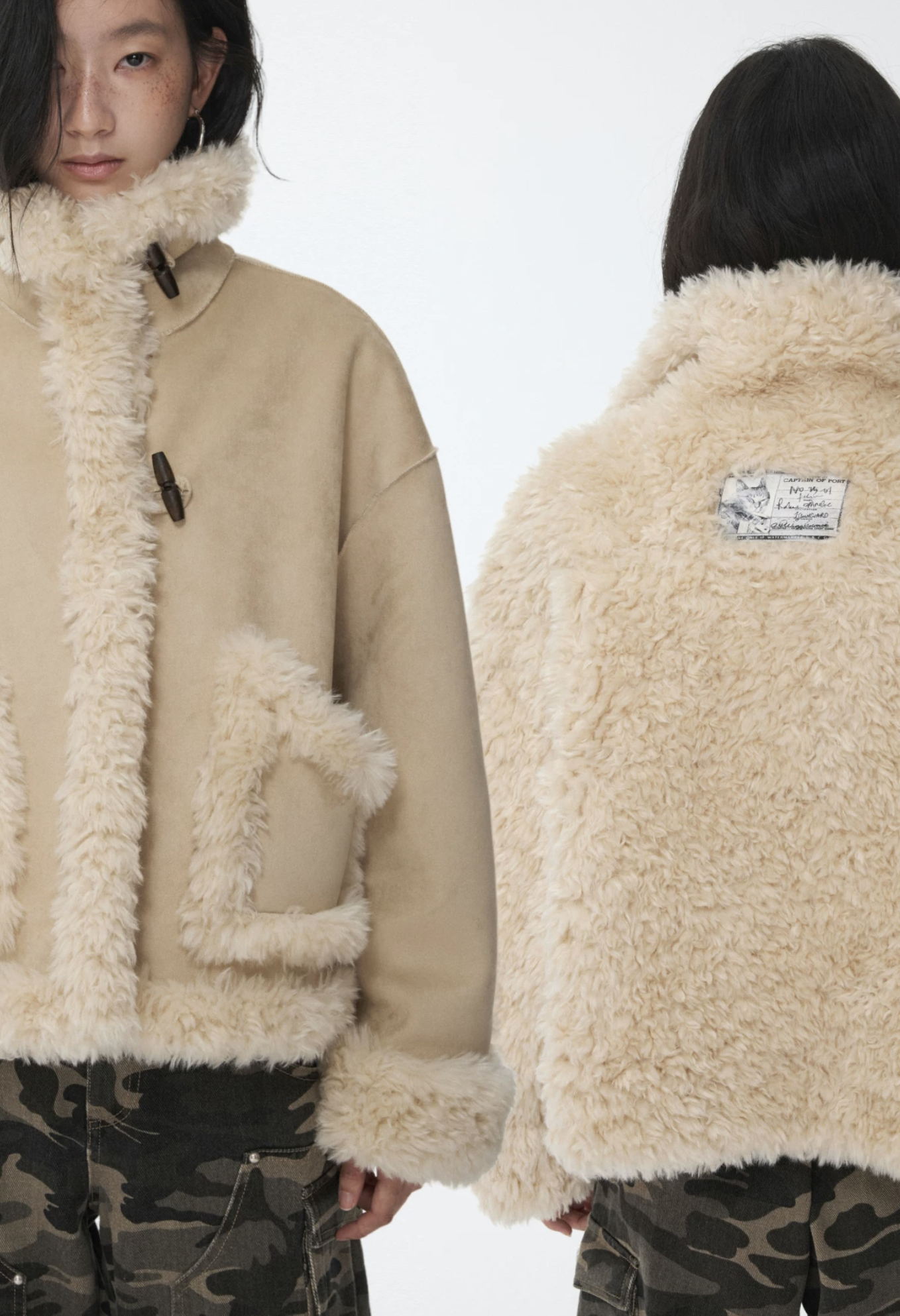 IN STOCK ♱ LUCIANA REVERSIBLE SUEDE JACKET - Can be worn on both sides! - Image 10