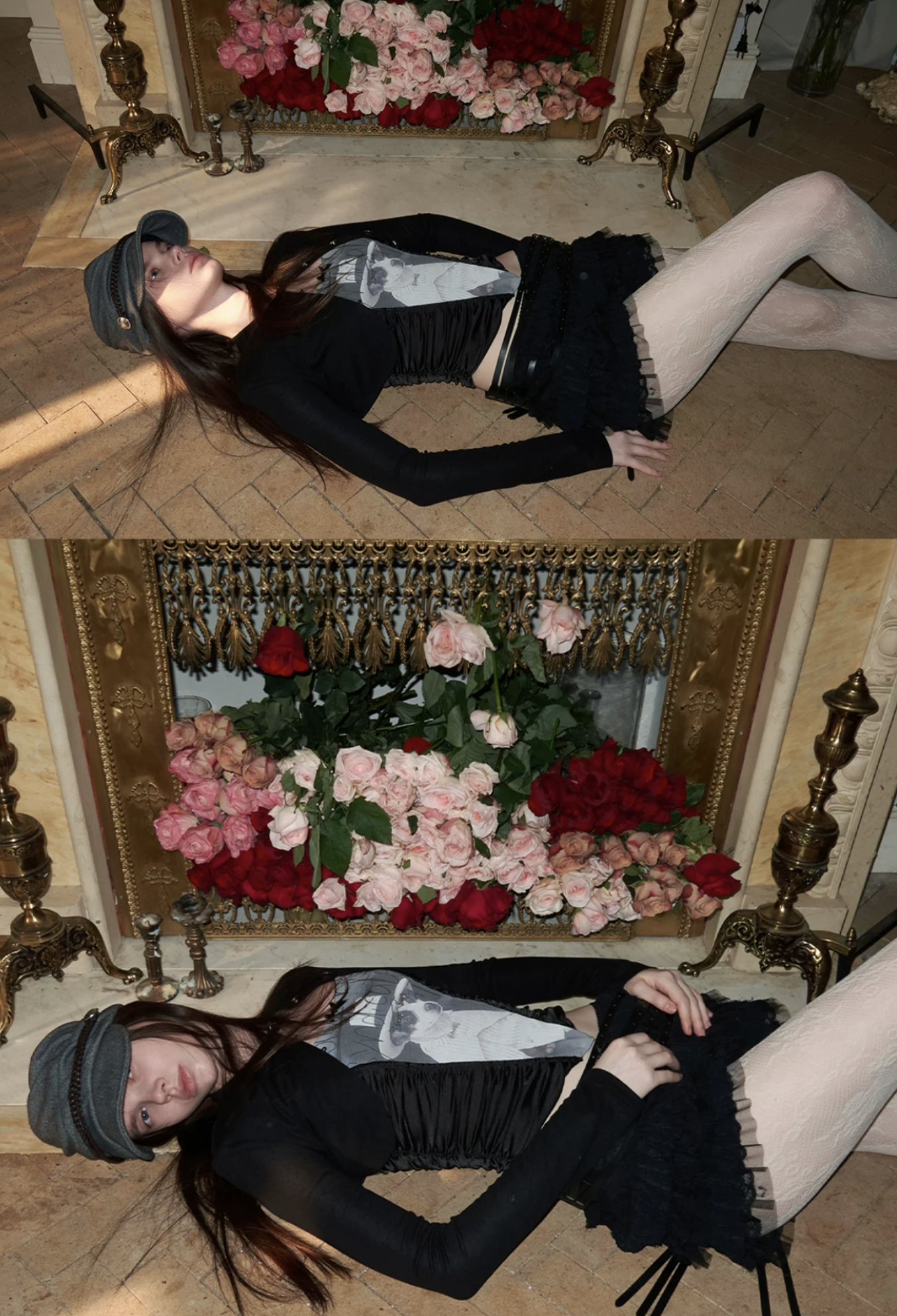 IN STOCK ♱ METAL BUTTON CROPPED KNIT BOLERO JACKET - 2colors - Image 18