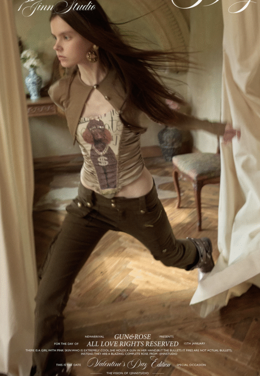 Alternative view of IN STOCK ♱ POSH PUP CORSET-STYLE CROPPED CAMISOLE - 2colors