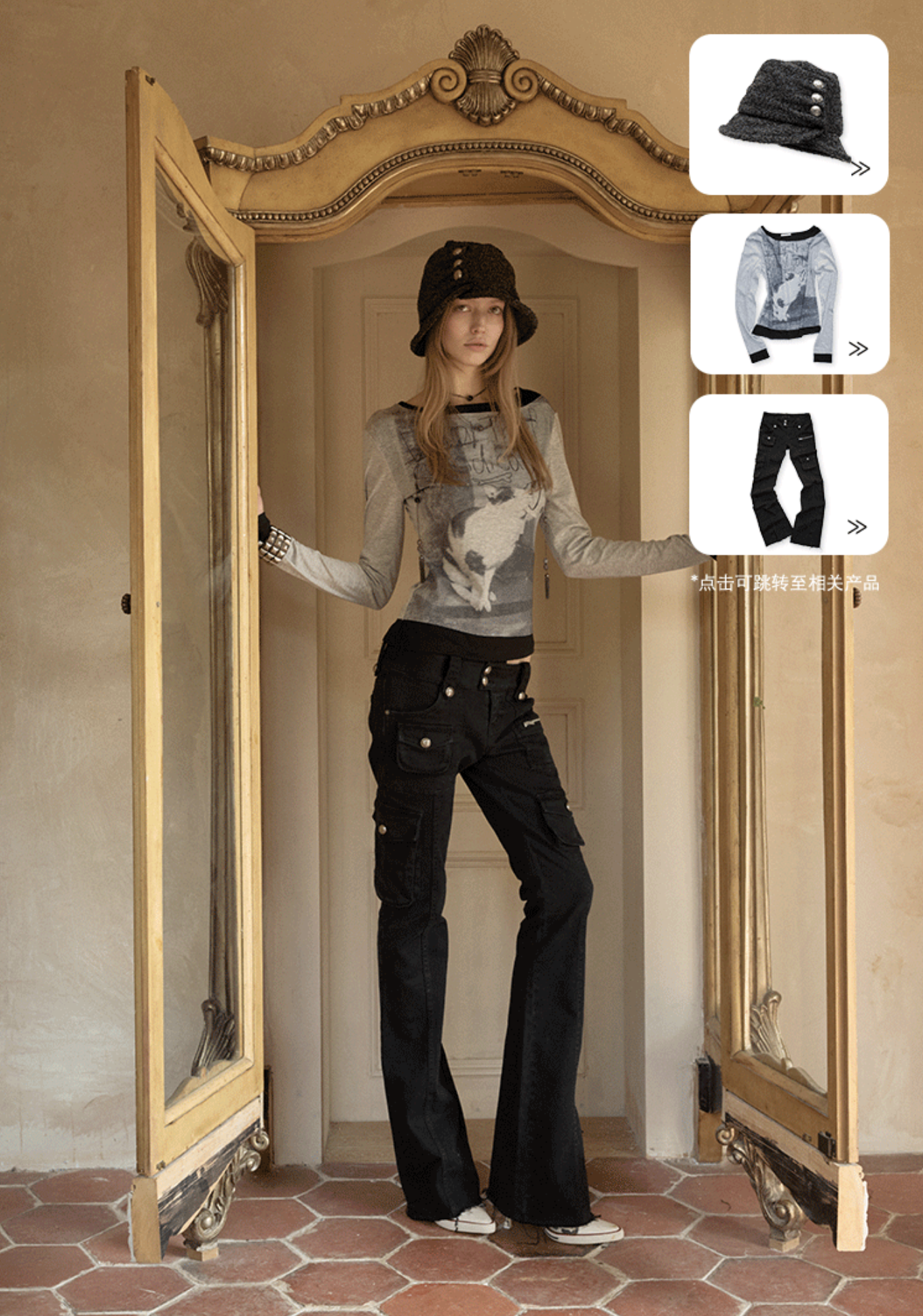 IN STOCK ♱ SNAP LAYERED-EFFECT GRAPHIC T-SHIRT - 2colors - Image 15