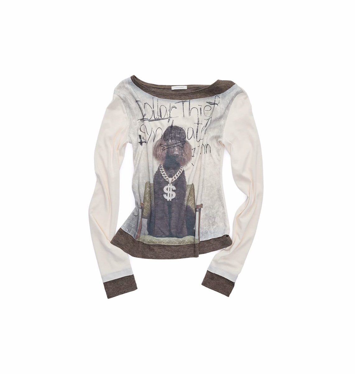 IN STOCK ♱ SNAP LAYERED-EFFECT GRAPHIC T-SHIRT - 2colors - Image 8