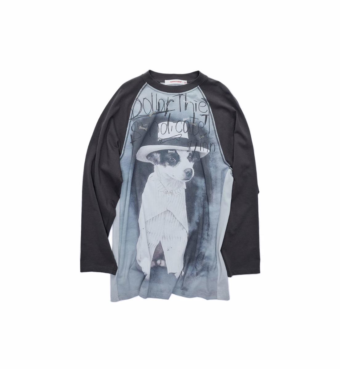 IN STOCK ♱ SNOOZE CRYSTAL GRAPHIC LONG-SLEEVE T-SHIRT - 2colors - Image 19