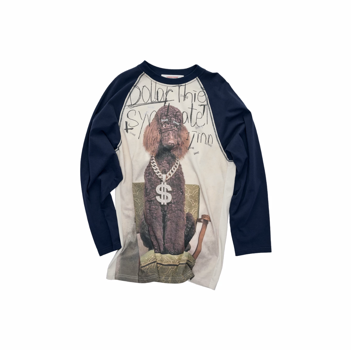 IN STOCK ♱ SNOOZE CRYSTAL GRAPHIC LONG-SLEEVE T-SHIRT - 2colors - Image 13