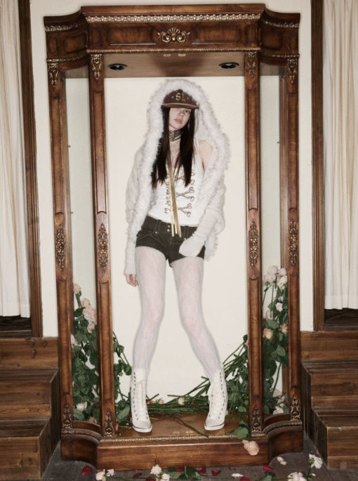 Alternative view of IN STOCK ♱ ROXY VINTAGE FUR CARDIGAN - 2colors