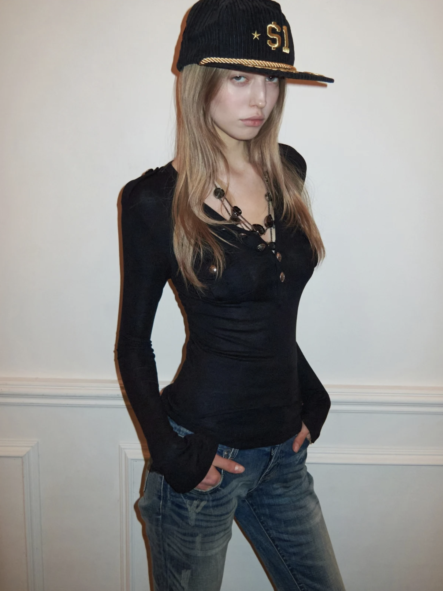 IN STOCK ♱ GUN HENLEY T-SHIRT - 3colors - Image 12