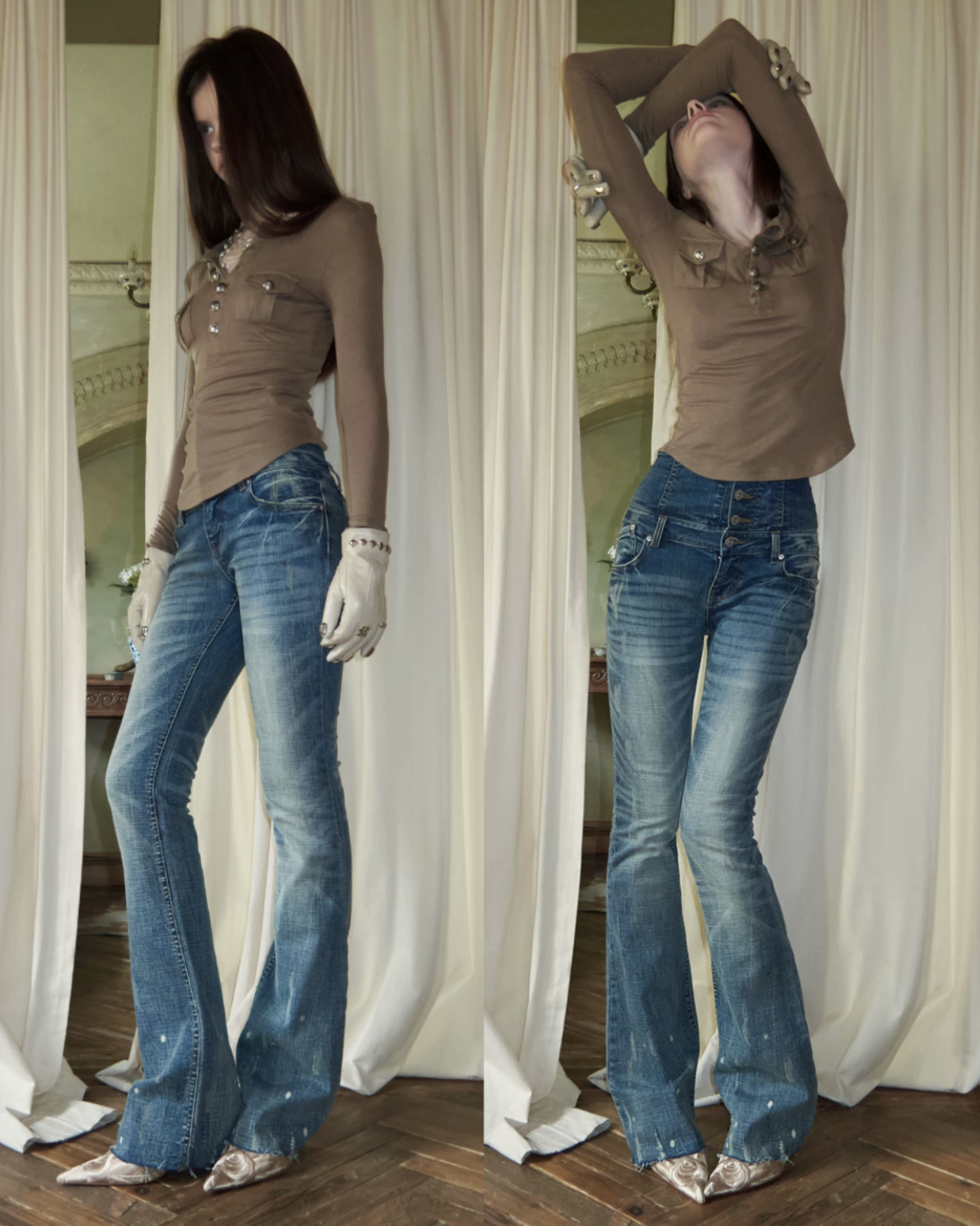 IN STOCK ♱ GUN HENLEY T-SHIRT - 3colors - Image 9