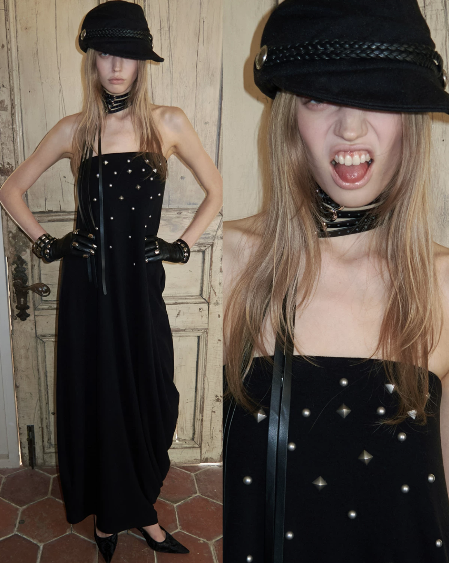IN STOCK ♱ GUN BUCKLE CONVERTIBLE CHOKER / BRACELET & BELT - 2colors - Image 18