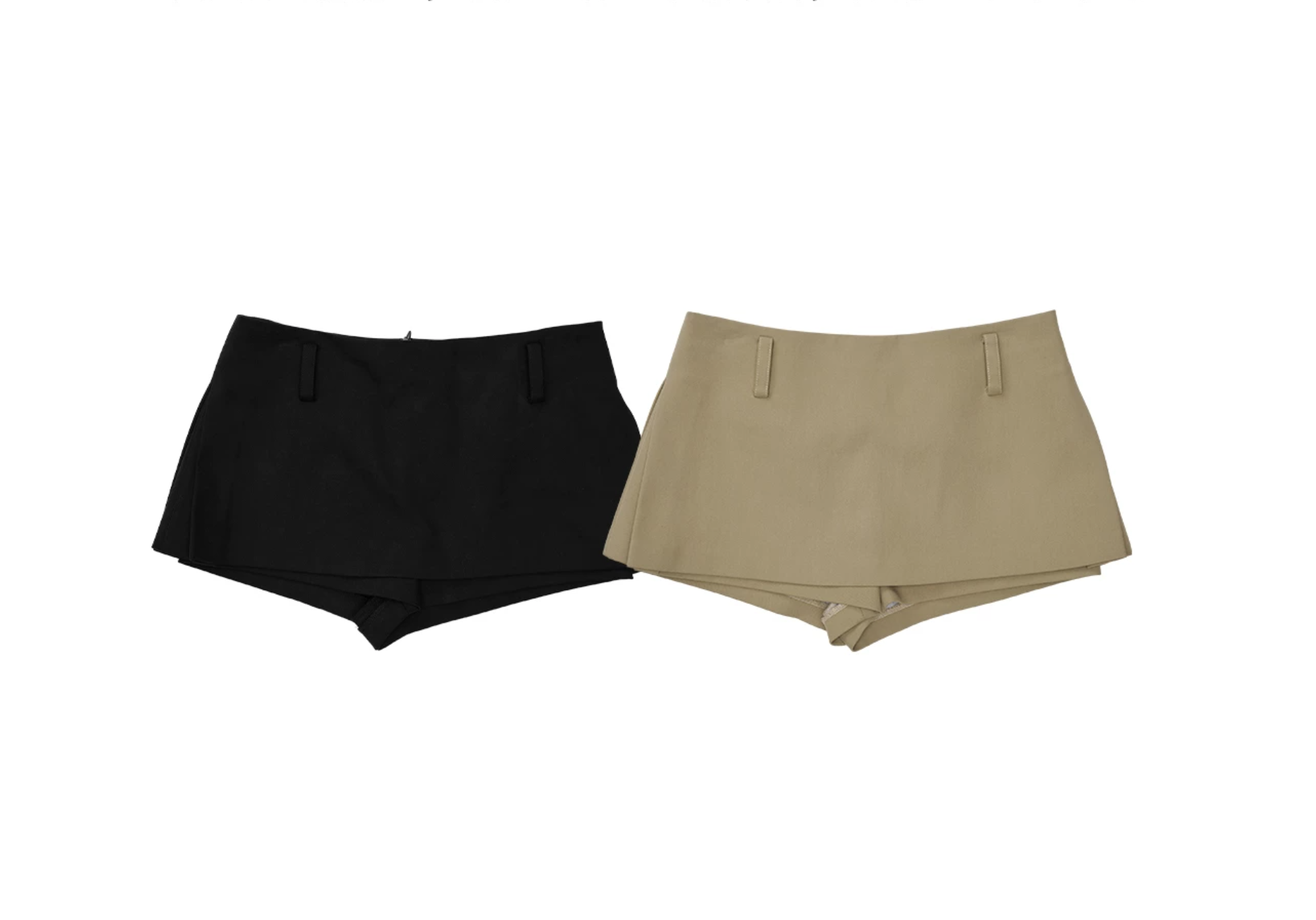IN STOCK ♱ FLARED MINI SKORT WITH INNER SHORTS ♱ 2colors - Image 7