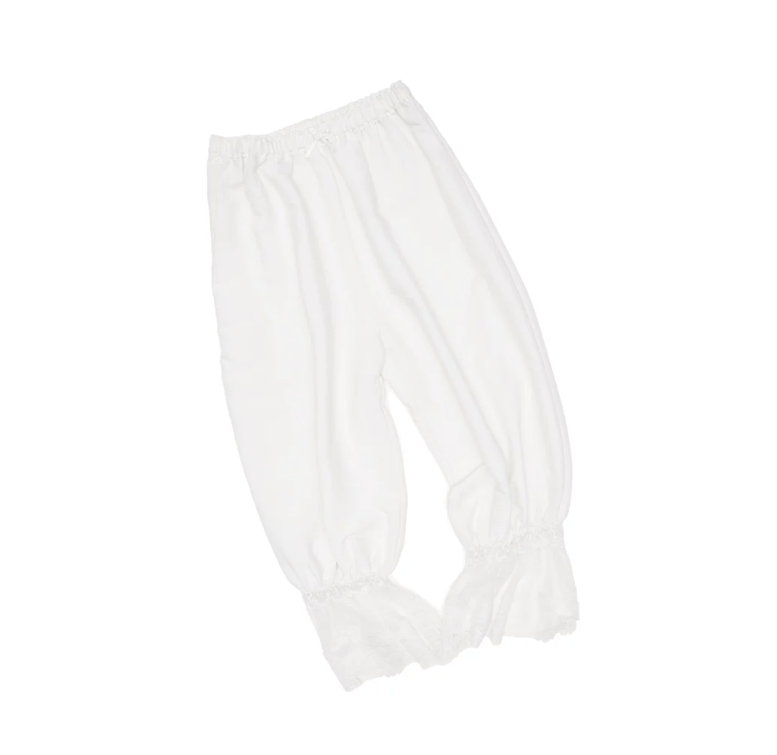 ♱ 1JINN x SNOOPY ੯‧̀͡⬮ LACE RUFFLE BLOOMER PANTS - Image 9