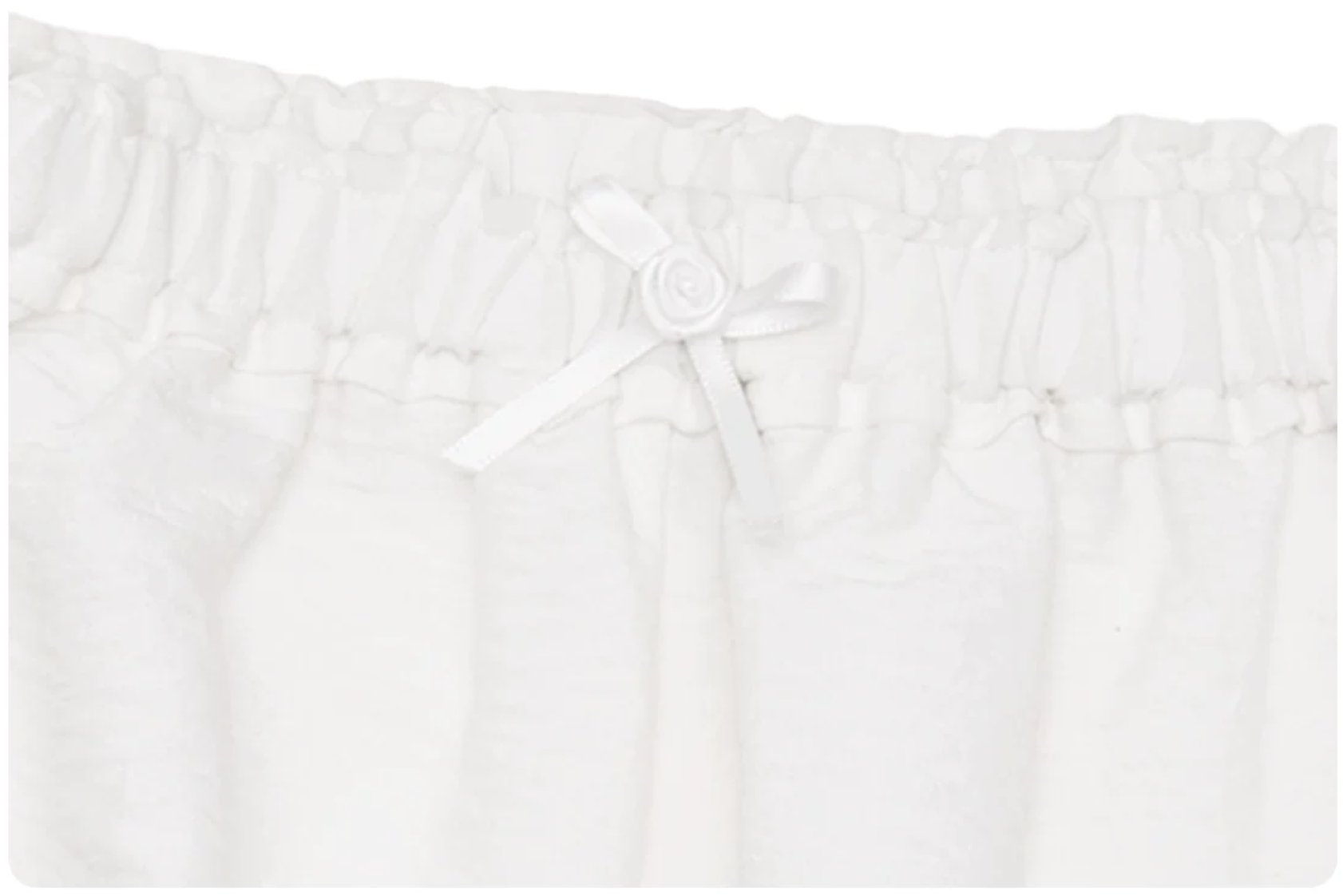 ♱ 1JINN x SNOOPY ੯‧̀͡⬮ LACE RUFFLE BLOOMER PANTS - Image 10