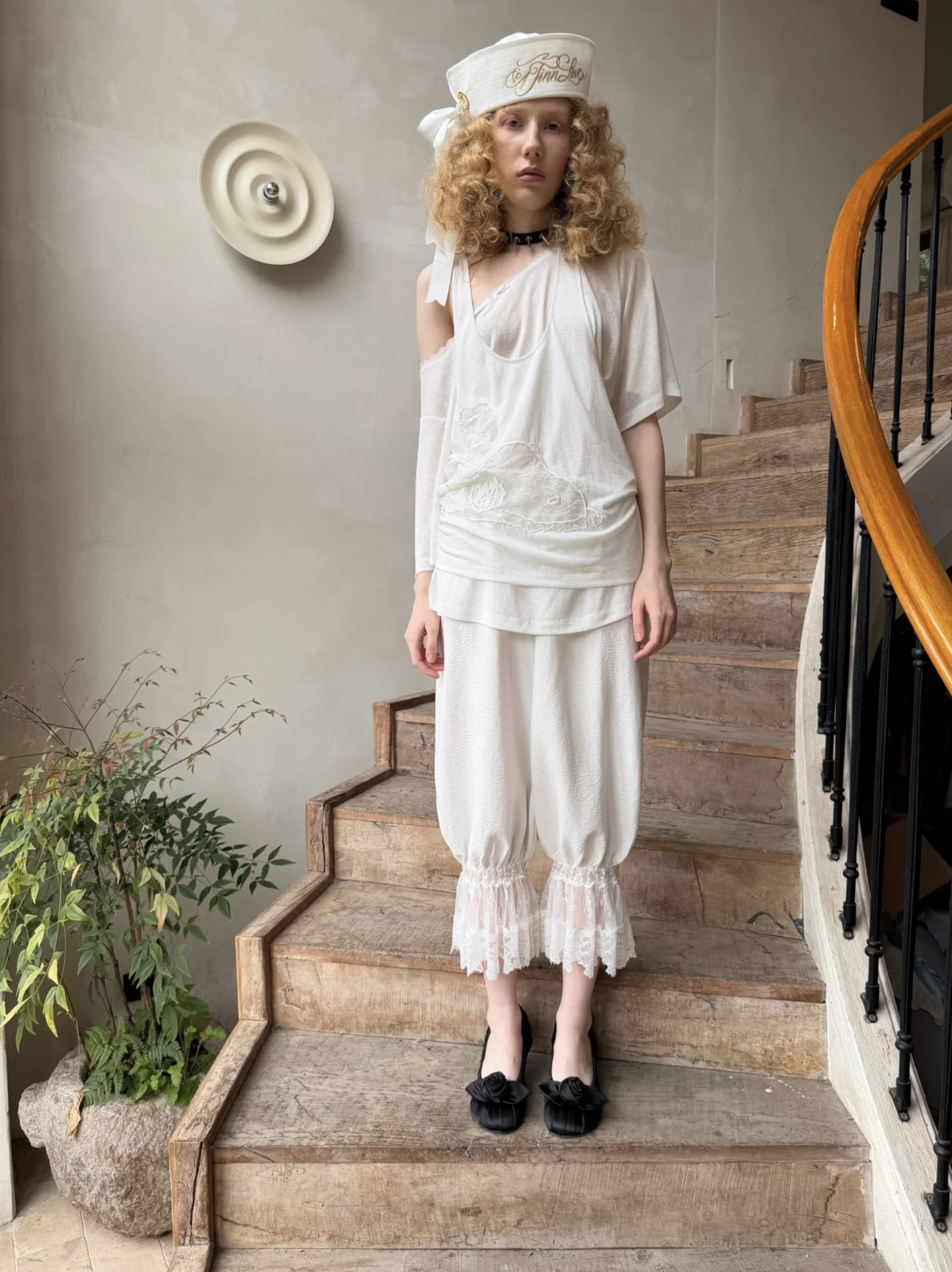 ♱ 1JINN x SNOOPY ੯‧̀͡⬮ SLEEPY DOG LAYERED 2-PIECE TOP - 2colors - Image 30