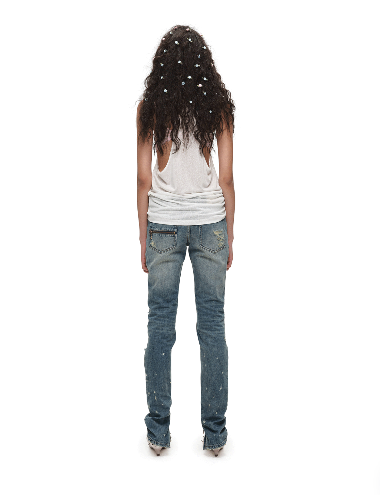 ♱ 1JINN x SNOOPY ੯‧̀͡⬮ SLEEPY DOG LAYERED 2-PIECE TOP - 2colors - Image 13
