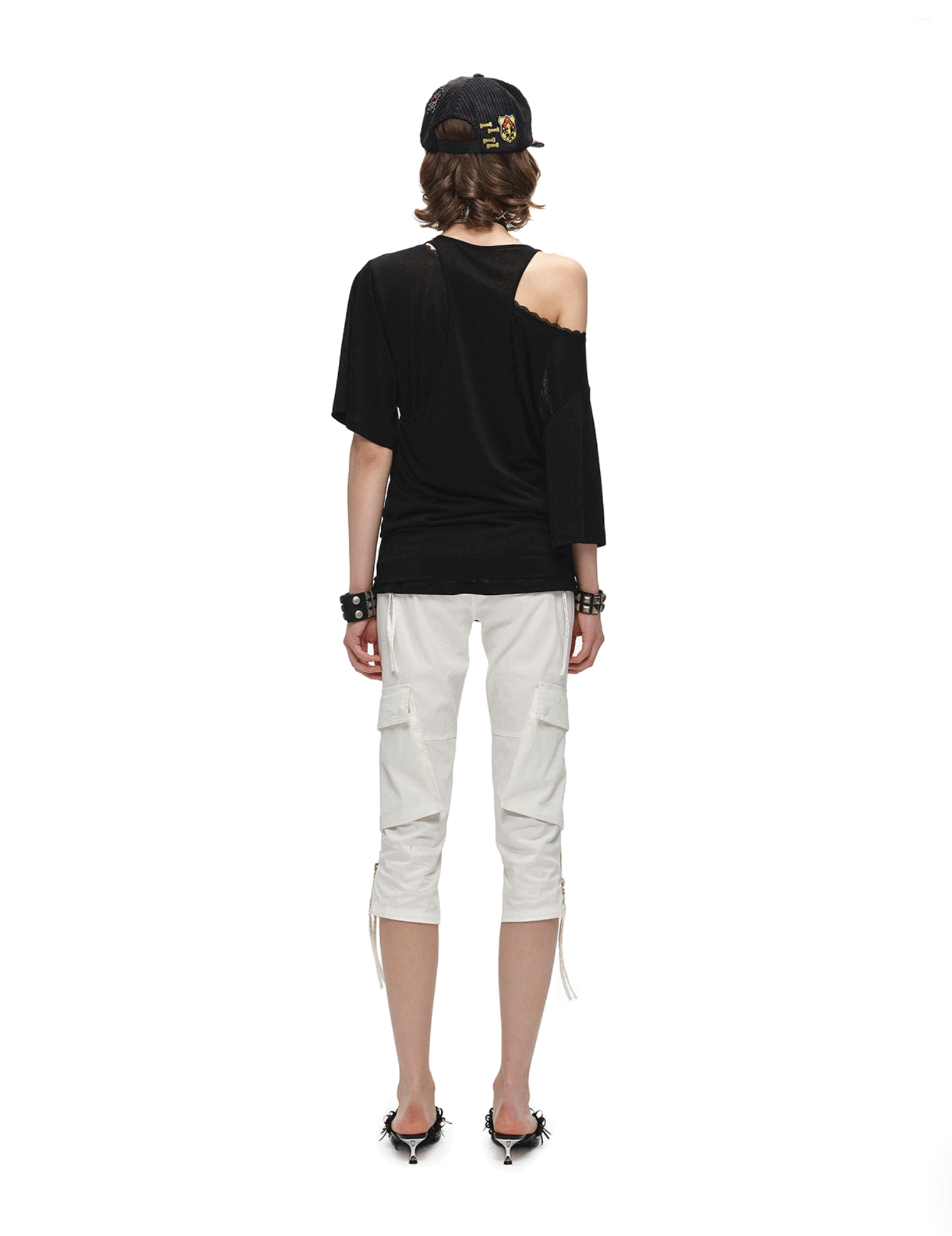♱ 1JINN x SNOOPY ੯‧̀͡⬮ SLEEPY DOG LAYERED 2-PIECE TOP - 2colors - Image 25