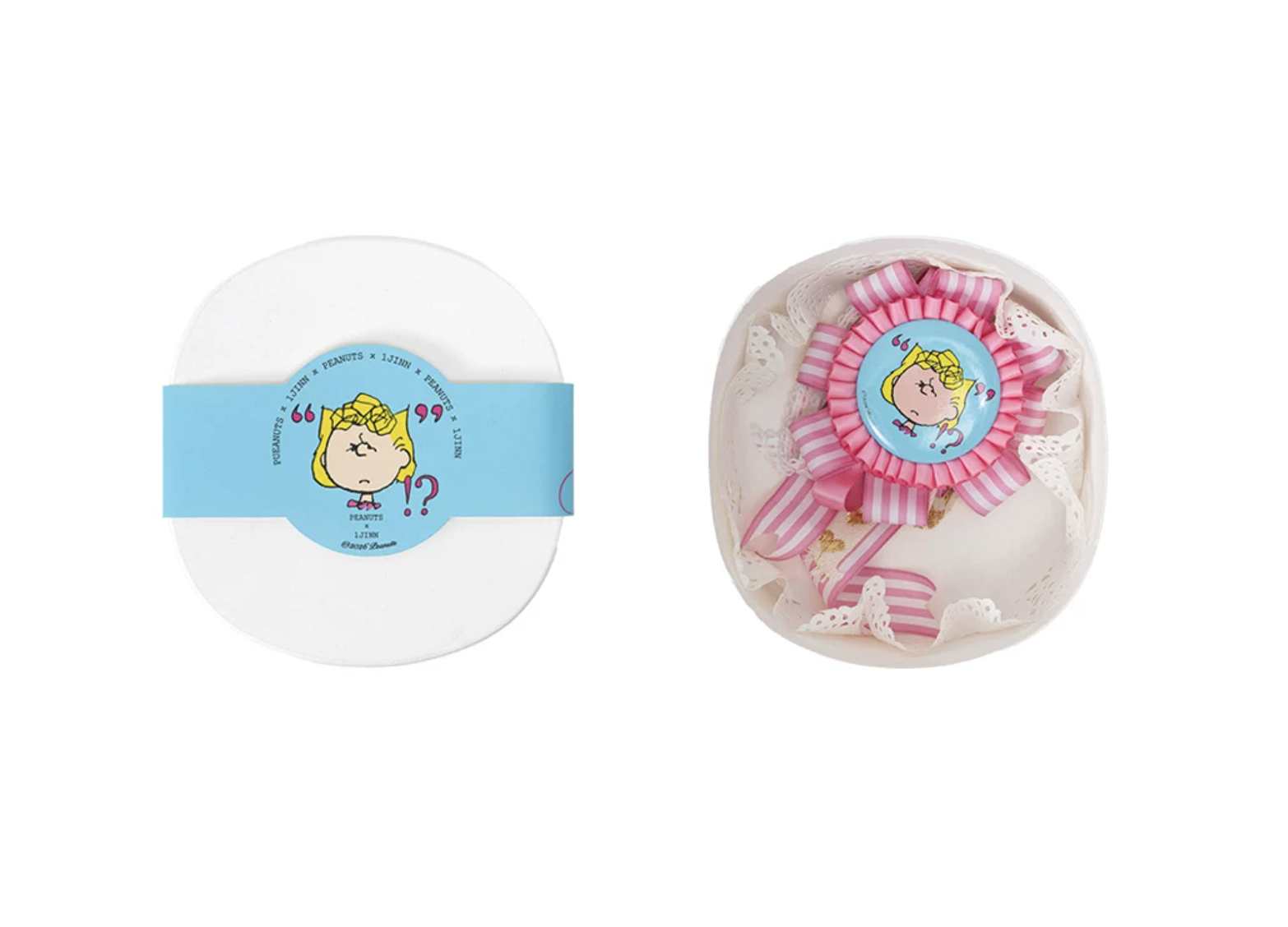 IN STOCK ♱ 1JINN x SNOOPY ੯‧̀͡⬮ PEANUTS RIBBON ROSETTE BROOCH - Image 4