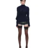 1jinn acetate cashmere off shoulder slouch knit top 2