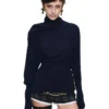 1jinn acetate cashmere off shoulder slouch knit top 7