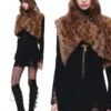 1jinn acetate high neck distressed knit dress 13