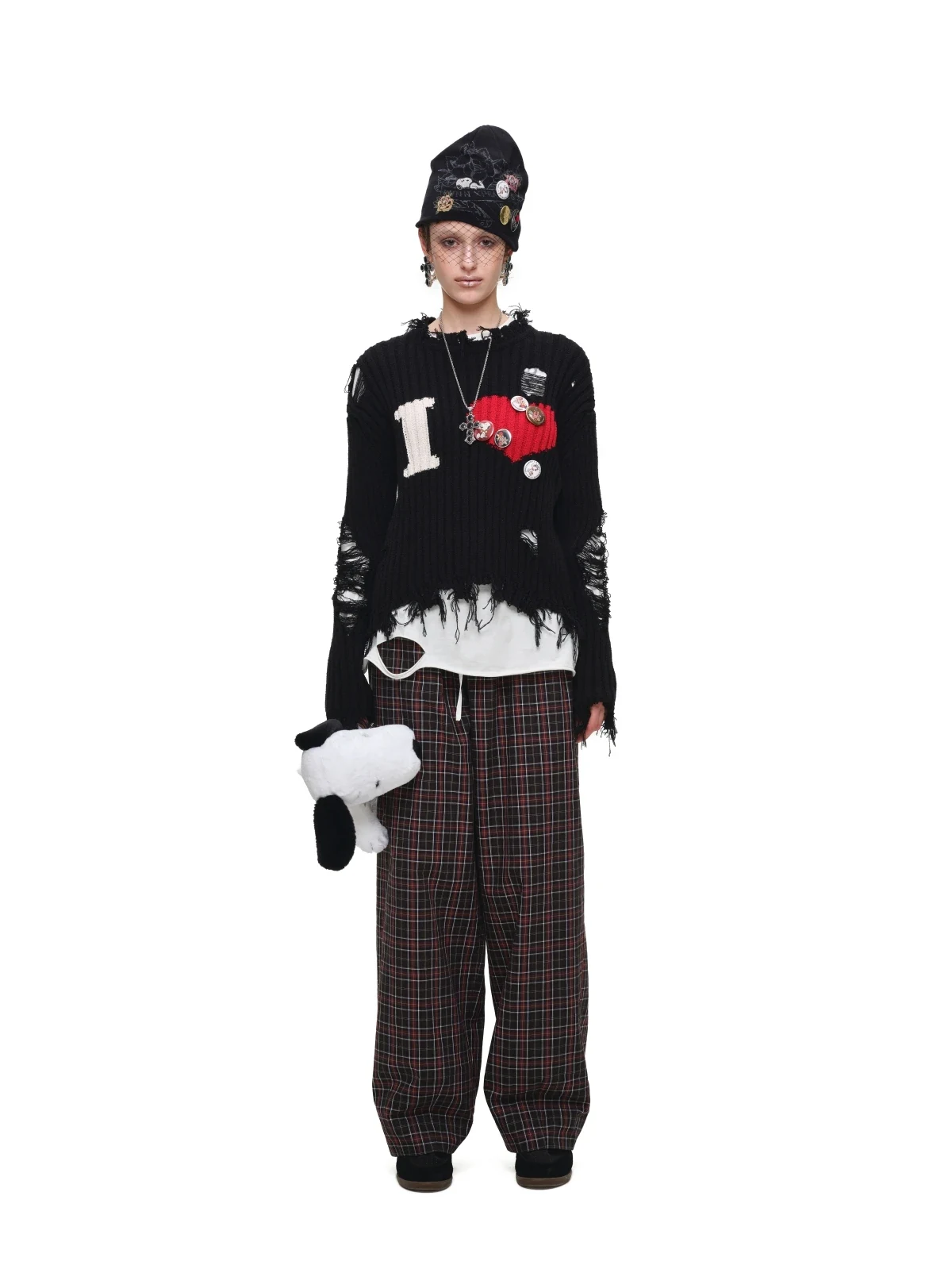 1jinn i heart distressed rib knit sweater 17