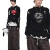 1jinn i heart distressed rib knit sweater 18