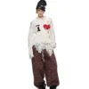 1jinn i heart distressed rib knit sweater 20