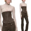 1JINN lace cross rhinestone turtleneck