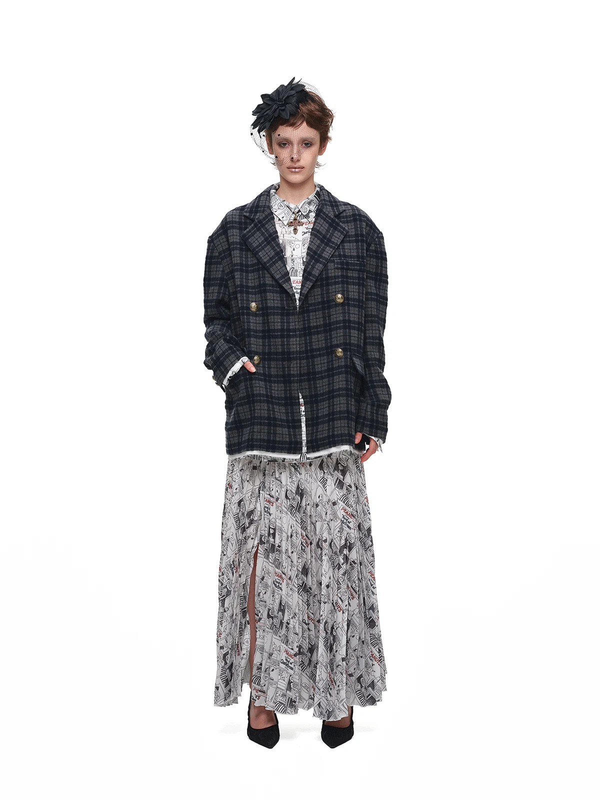 1jinn oversized check wool blazer 13