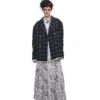 1jinn oversized check wool blazer 17