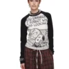 1JINN x SNOOPY Peanuts comic raglan long sleeve tee