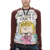 1JINN x SNOOPY Peanuts comic raglan long sleeve tee