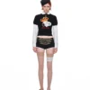 1jinn snoopy crown peanuts wool jacquard sweater 3