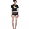 1jinn snoopy crown peanuts wool jacquard sweater 9