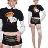 1jinn snoopy crown peanuts wool jacquard sweater 10