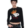 1jinn snoopy crown peanuts wool jacquard sweater 18