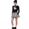 1jinn snoopy crown peanuts wool jacquard sweater 21